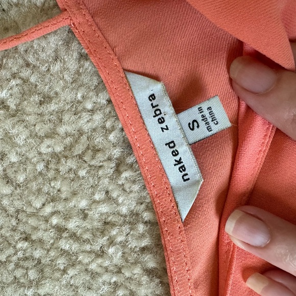 Naked Zebra Chiffon Top - Picture 2 of 3